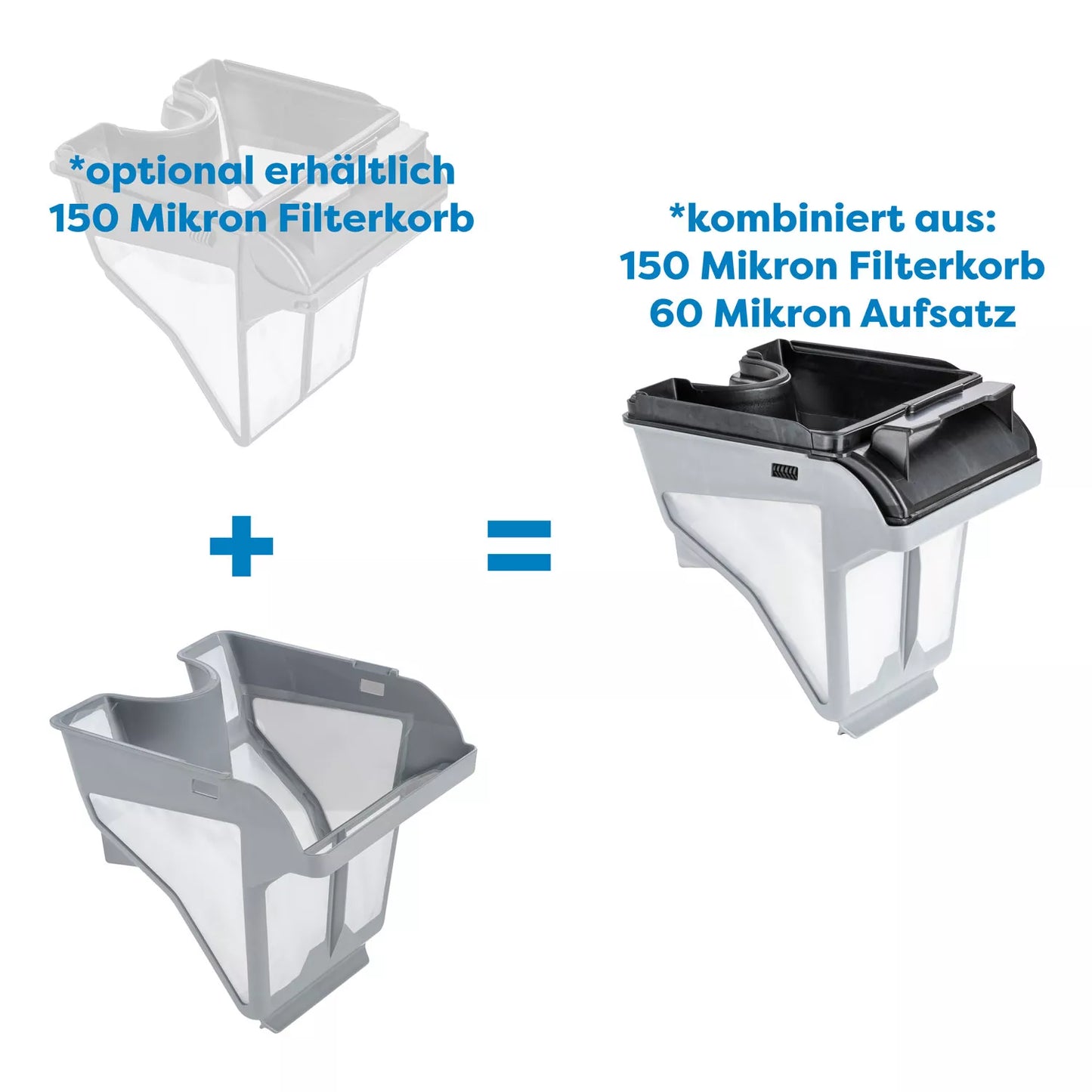 Äußerer Filterkorb für alle Zodiac CNX Modelle, (sehr fein /60μ) für doppelte Filterung